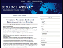 Tablet Screenshot of financeweekly.org